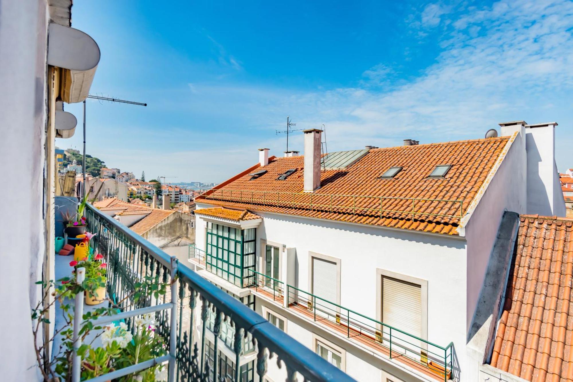 Olarias Terrace Lisbon Apartment Room photo